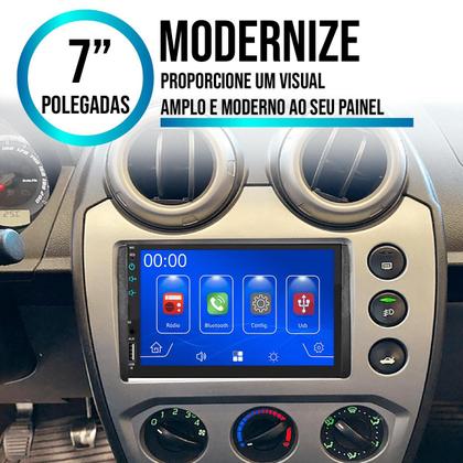 Imagem de Multimídia 7 Polegadas Ford Ka Focus Escort Android-Auto MP5 Bluetooth + Moldura