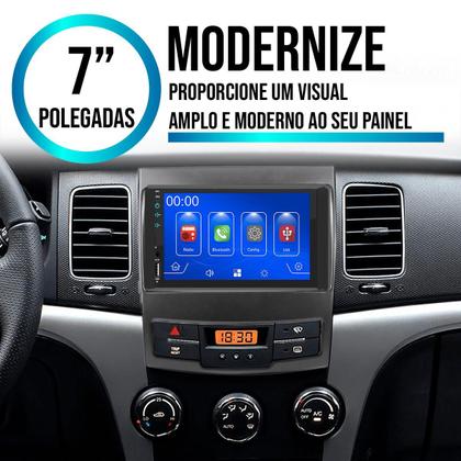 Imagem de Multimídia 7 Polegadas Korando 2010-2013 Android-Auto MP5 Bluetooth + Moldura