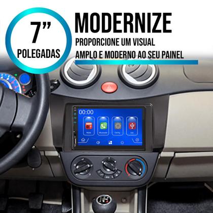 Imagem de Multimidia 7 Polegadas Lifan 320 2010 2011 2012 Android-Auto MP5 Bluetooth + Moldura