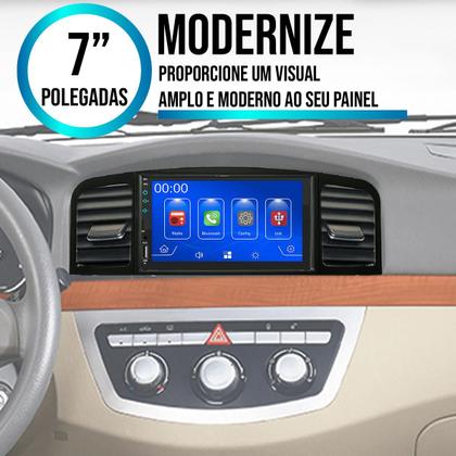 Imagem de Multimídia 7 Polegadas Lifan 620 2010-2012 Android-Auto MP5 Bluetooth + Moldura