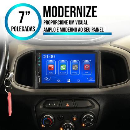 Imagem de Multimídia 7 Polegadas Onix Spin 2013-2019 Android-Auto MP5 Bluetooth + Moldura
