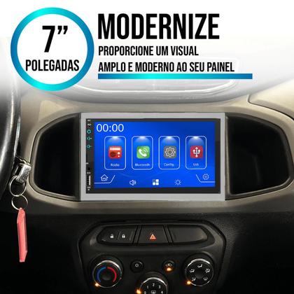 Imagem de Multimídia 7 Polegadas Onix Spin 2013-2019 Android-Auto MP5 Bluetooth + Moldura