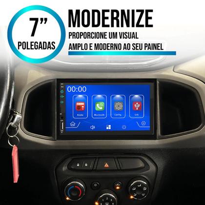Imagem de Multimídia 7 Polegadas Onix Spin 2013-2019 Android-Auto MP5 Bluetooth + Moldura