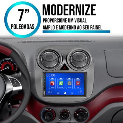 Imagem de Multimídia 7 Polegadas Palio Attractive 2012 A 2017 Android-Auto MP5 + Moldura