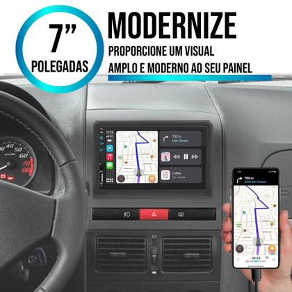 Imagem de Multimídia 7 Polegadas Palio Strada Android-Auto MP5 Bluetooth + Moldura