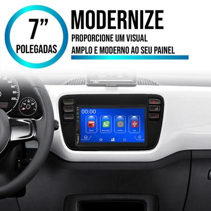 Imagem de Multimídia 7 Polegadas Up 2014-2016 Android-Auto MP5 Bluetooth + Moldura