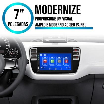Imagem de Multimídia 7 Polegadas Up 2014-2016 Android-Auto MP5 Bluetooth + Moldura