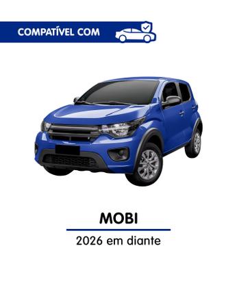 Imagem de Multimídia 9" Android Mobi 2026 Android Auto Car Play + Câmera Ré Black Piano
