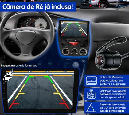 Imagem de Multimídia 9'' Palio Siena Strada Weekend G2 2001 A 2007 Ar