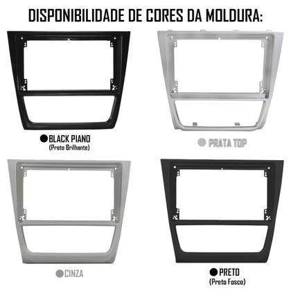 Imagem de Multimídia 9" Polegadas Android Vw Gol Saveiro Voyage G6 + Moldura Painel + Câmera de Ré + Interface Comando de Volante