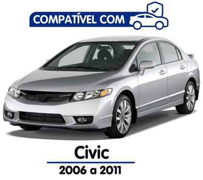Imagem de Multimídia 9 Polegadas Civic 2006 Até 2011 Android Auto Car Play + Câmera de Ré