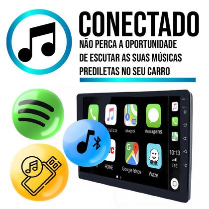 Imagem de Multimídia 9 Polegadas Doblo 2000 2001 A 2018 2019 2020 2021 MP5 Carplay Android-Auto