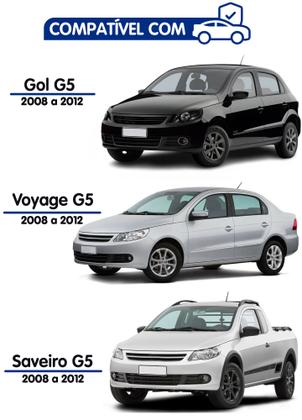 Imagem de Multimídia 9 Polegadas Gol Saveiro Voyage G5 Android Auto Car Play + Câmera Ré