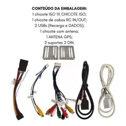 Imagem de Multimidia 9 Polegadas S900 SVART Android 13 Carplay Android Auto Gps Bluetooth