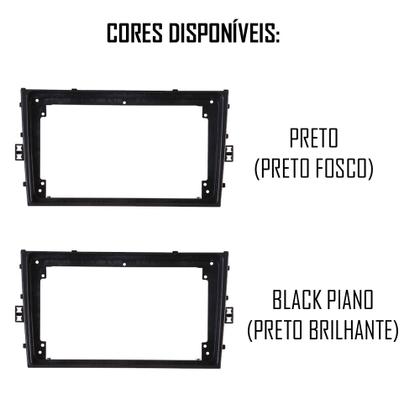Imagem de Multimídia 9" Polegadas Vw Virtus Espelhamento USB Bluetooth + Chicotes + Interface Volante + Moldura Painel + Câmera de Ré