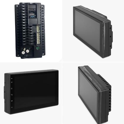 Imagem de Multimidia Android 13 Moldura Câmera Ré C/ Sensor VW Golf