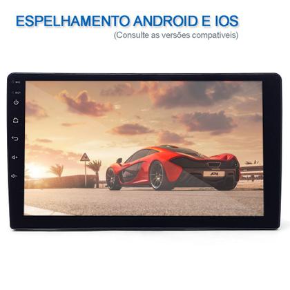 Imagem de Multimídia Android 9 Polegadas Fiat Siena 2002 2003 2004 2005 2006 2007 USB GPS Touch Espelhamento Android Auto Carplay Sem Fio Cabo