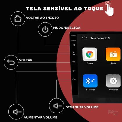Imagem de Multimídia Android 9 Polegadas Universal