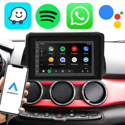 Imagem de Multimidia Argo Cronos 18 2019 2020 2021 2022 2023 7" Android Auto CarPlay Voz Google Siri Tv Online