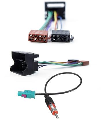 Imagem de Multimídia Citroen Jumpy 2018 em Diante Espelhamento Bluetooth USB SD Card + Moldura + Câmera Borboleta + Chicote + Adaptador de Antena