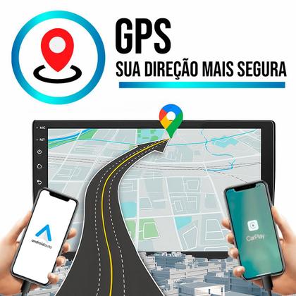 Imagem de Multimidia Civic 1998 99 2000 Mp5 9" Polegadas Android-Auto Carplay