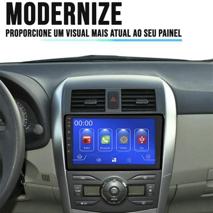 Imagem de Multimidia Corolla 2009-2014 Mp5 9" Polegadas Android-Auto Carplay