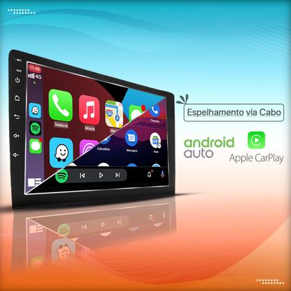 Imagem de Multimidia Fiat Idea Android Auto 9 polegadas