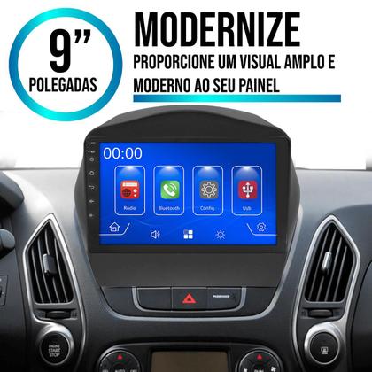 Imagem de Multimidia IX35 2010-2022 Mp5 9" Polegadas Android-Auto Carplay