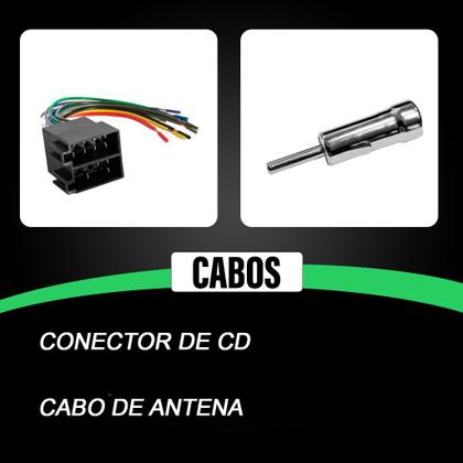 Imagem de Multimídia MP10 CarPlay e Android Auto Vectra 2006 a 2012