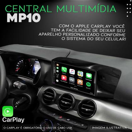 Imagem de Multimídia MP10 CarPlay e Android Auto Vectra 2006 a 2012