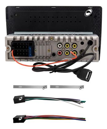 Imagem de Multimídia mp5 9 traseira 1 din h-tech ht-9002ca android auto carplay + câmera de ré