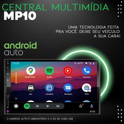 Imagem de Multimídia MP5 CarPlay e Android Auto Captur 2017 em diante