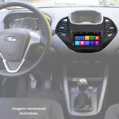 Imagem de Multimídia Mp5 Ford Ka 2015 2016 2017 7 Polegadas Com Sync Espelhamento Android e IOS
