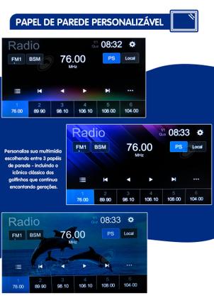 Imagem de Multimídia Pioneer DMH-145BR Bluetooth Espelhamento Android + Câmera Ré