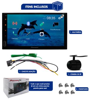 Imagem de Multimídia Pioneer DMH-145BR Bluetooth Espelhamento Android + Câmera Ré