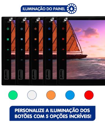 Imagem de Multimídia Pioneer DMH145BR Bluetooth Espelhamento Android