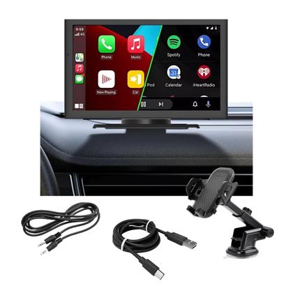 Imagem de Multimídia Portatil Carplay Bluetooth Tela Touch 7" Android e Ios Estéreo Universal