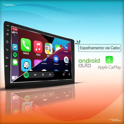 Imagem de Multimidia Renault Sandero Carplay Android Auto 9 polegadas
