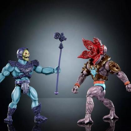 Imagem de Multipack He-Man Stranger Things Skeletor e Demogorgon HVV72 Mattel