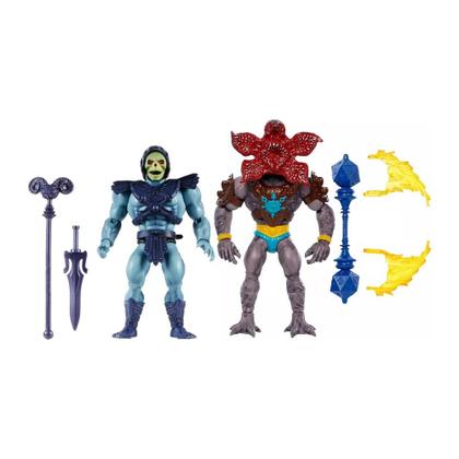 Imagem de Multipack He-Man Stranger Things Skeletor e Demogorgon HVV72 Mattel