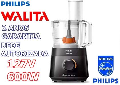 Imagem de Multiprocessador 127V com 18 Itens 600w com 2 Anos Garantia com Cortesia Aparador Branco granulador