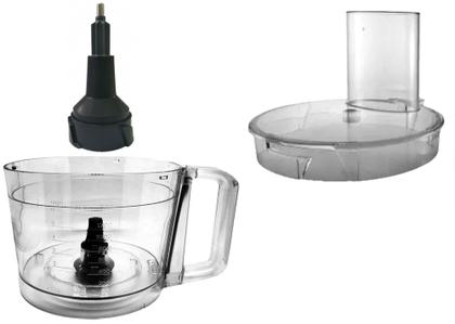 Imagem de Multiprocessador 127V com 18 Itens 600w com 2 Anos Garantia com Cortesia Aparador Branco granulador