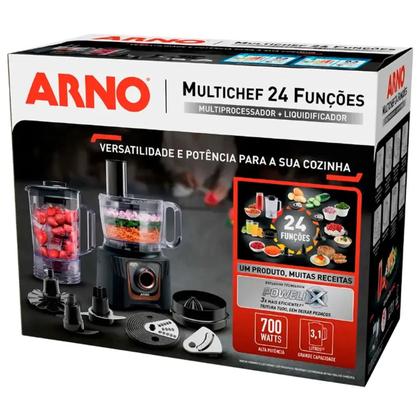 Imagem de Multiprocessador ARNO 700W Multichef 7 em 1 MP72 - 2720018173 110 VOLTS