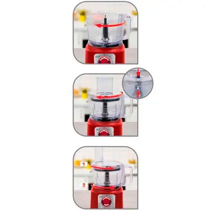 Imagem de Multiprocessador Arno Multichef 7 em 1 700W com Liquidificador