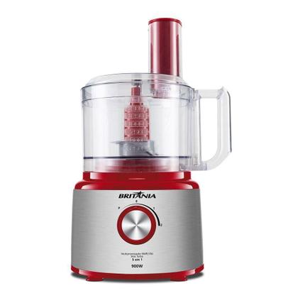 Imagem de Multiprocessador Britânia 5 Em 1 Inox 900W BMP2700V Turbo 220V