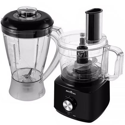 Imagem de Multiprocessador Britania Britania All In One BMP900P Processador + Liquidificador + Espremedor 220V ~ 60HZ - Preto