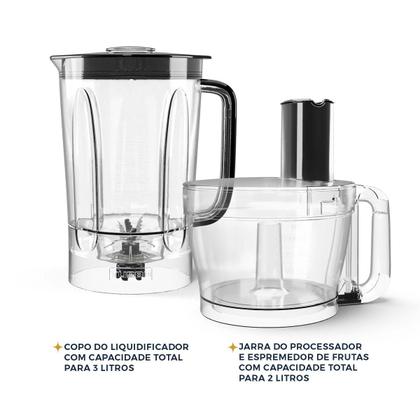 Imagem de Multiprocessador Britânia Multifunções 5 em 1 1300W BMP2000