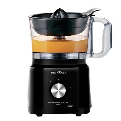 Imagem de Multiprocessador de Alimentos Britânia All In One BMP900P 3 em 1 900W Preto