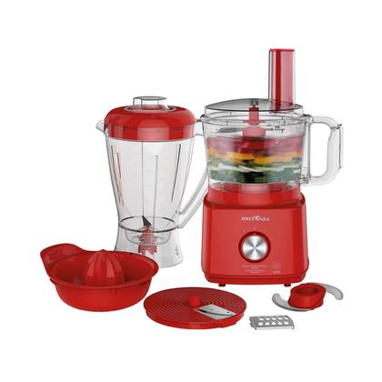 Imagem de Multiprocessador de Alimentos Britania BMP900 - 900W - 220V - Vermelho