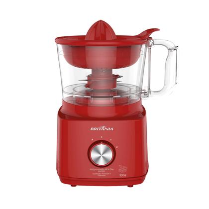 Imagem de Multiprocessador de Alimentos Britania BMP900 - 900W - 220V - Vermelho